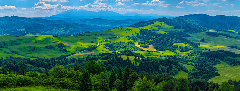 Mae Pieniny i Pieniny Sowackie na rowerze