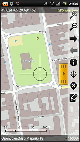 Androzic, mapa turystyczna, Compass, Beskid Sdecki, Pogrze Ronowskie - www.rowerempogorach.pl