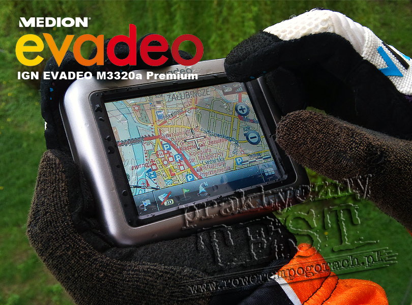Nawigacja GPS na rower - praktyczny test urzdzenia IGN Evadeo nawigacja GPS na rower - test nawigacji IGN Evadeo