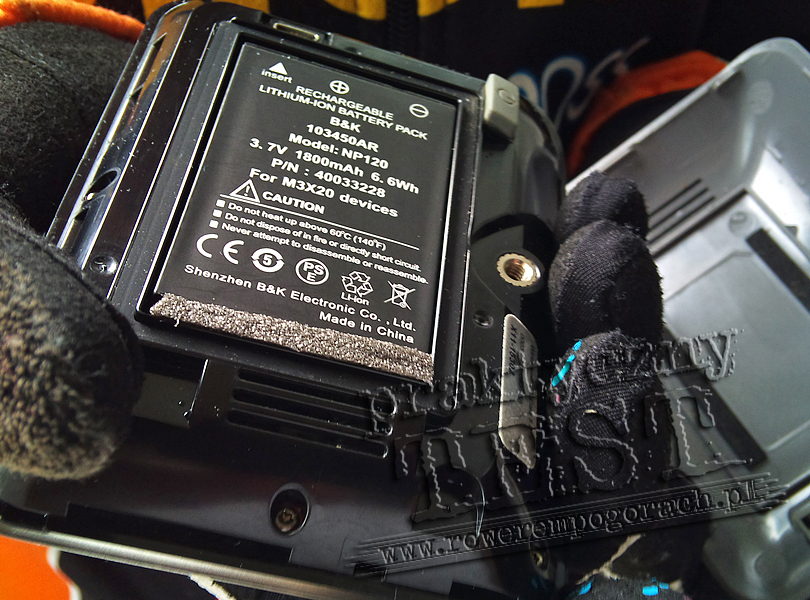 Nawigacja GPS na rower - IGN Evadeo - bateria NP-120 nawigacja GPS na rower - IGN Evadeo - bateria, akumulator NP-120