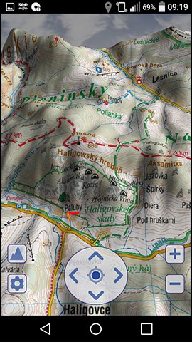 SeeMAP mapa turystyczna 3D Beskid Sądecki