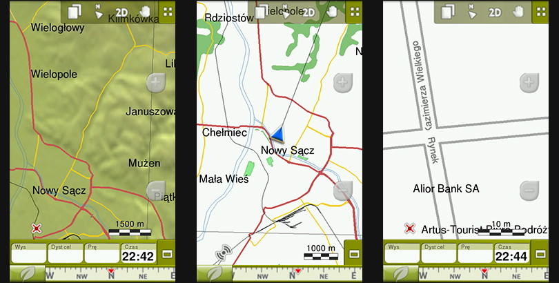 mapa UMP-PL do TwoNav Sportivy Plus