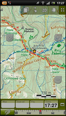 TwoNav - nawigacja turystyczna + mapy topo - www.rowerempogorach.pl TwoNav, mapa turystyczna, Compass, Beskid Sądecki, Pogórze Rożnowskie - www.rowerempogorach.pl