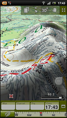 TwoNav - nawigacja turystyczna + mapy topo - www.rowerempogorach.pl TwoNav, mapa turystyczna, Compass, Beskid Sądecki, Pogórze Rożnowskie - www.rowerempogorach.pl