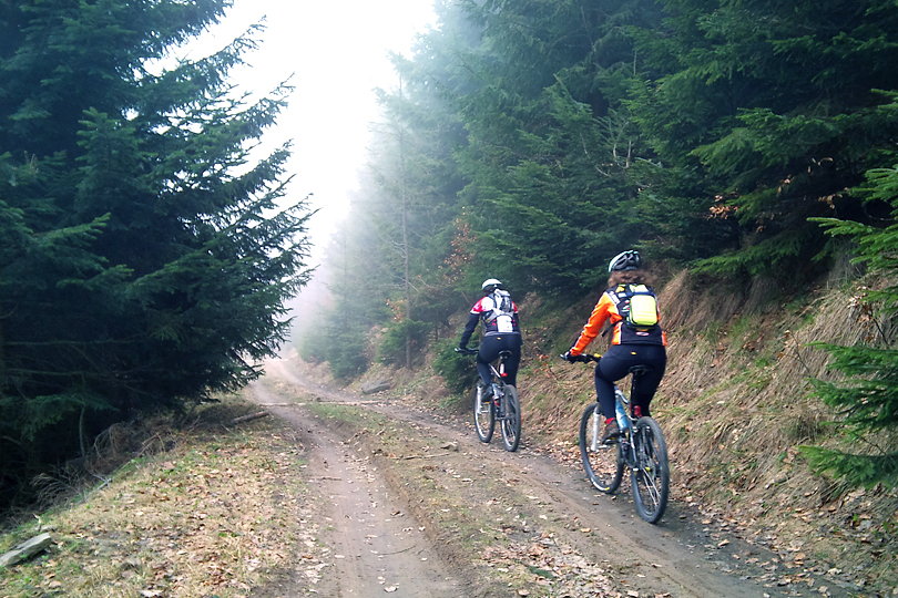 wycieczka rowerowa Beskid Sdecki