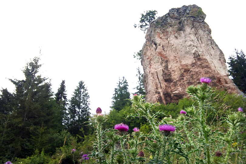 rowerem przez Dursztyskie Skaki i Magur Spisk