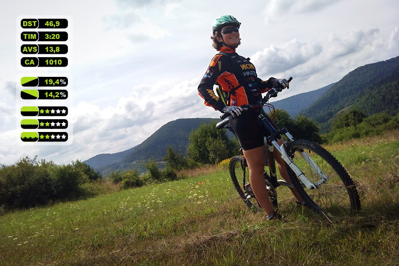 Magura Maastowska, Beskid Niski na rowerze - www.rowerempogorach.pl