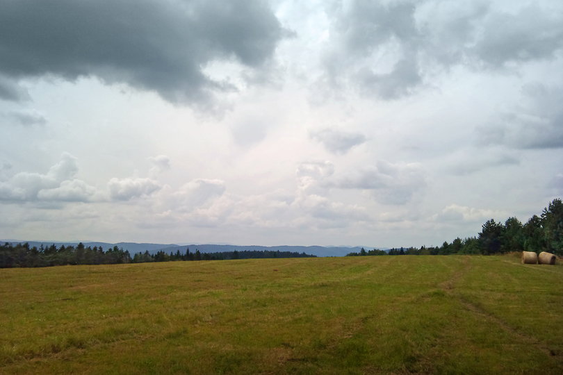 na rowerze przez Beskid Niski w kierunku Magury Maastowskiej