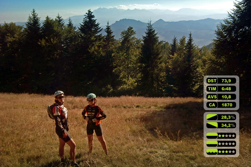 Dzwonkwka, Byszcz i Koziarz, Beskid Sdecki na rowerze - www.rowerempogorach.pl