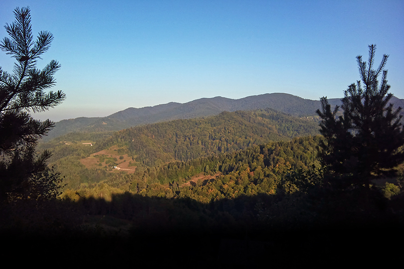 rowerem przez Dzwonkwk, Byszcz i Koziarz - Beskid Sdecki na rowerze grskim