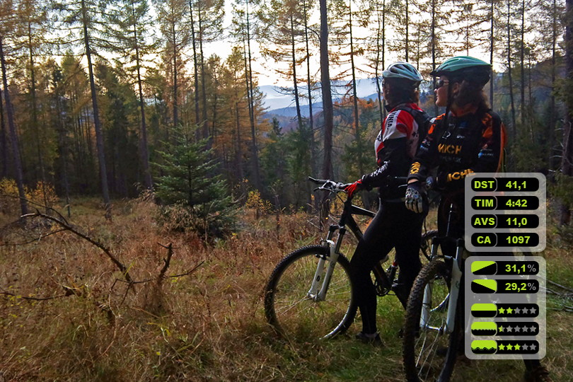 Dubne, Barwinek i Pusta - Beskid Niski na rowerze - www.rowerempogorach.pl