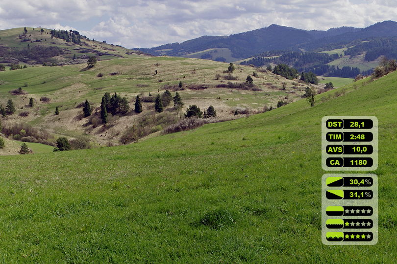 Pieniny Polskie i Sowackie - Krocienko Szczawnica na rowerze - www.rowerempogorach.pl