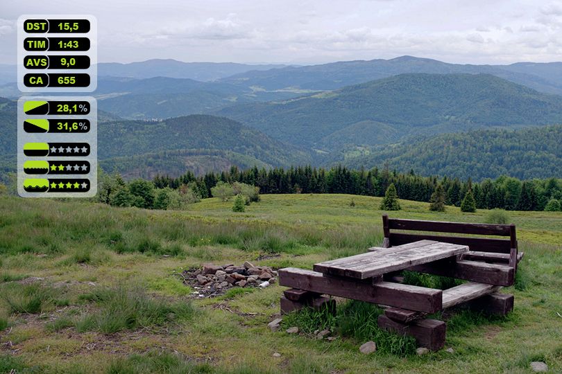 Mogielica w Beskidzie Wyspowym - trasy i wycieczki rowerowe w Gorcach Mogielica - Beskid Wyspowy na rowerze - www.rowerempogorach.pl