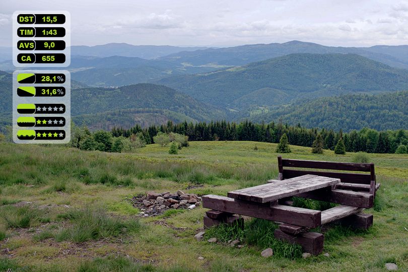 Mogielica - Beskid Wyspowy na rowerze - www.rowerempogorach.pl