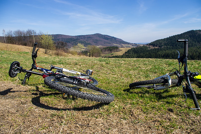 Beskid Niski na rowerze przez Kamionk Grn